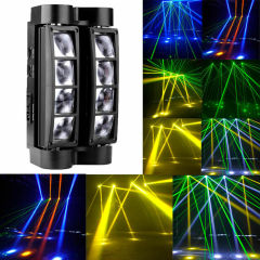 国境を越えた売れ筋 LED 8 目スパイダービームライトバー ktv パフォーマンスステージ雰囲気効果ライトランタン移動ヘッドライト