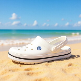 Caroban Croc Shoes Beach Shoes Men's and Women's Non-Slip Breathable Casual Comfortable Sandals Outdoor Baotou Slippers