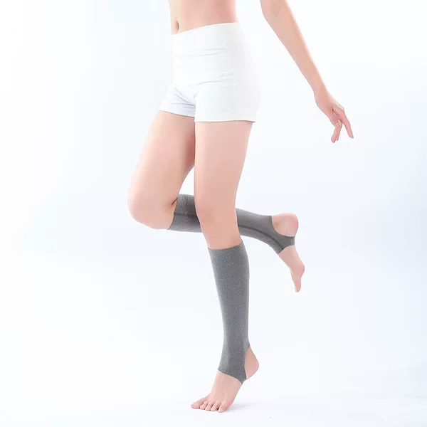 Wholesale thin thermal leg warmers for men and women, suitable for air-conditioned rooms, seamless leg and ankle warmers, anti-cold