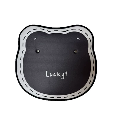 Ins-Style Black and White Dotted: Chair back anti-kick pad