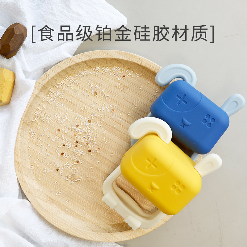 Flight Dog Teething Gum Baby Chewable Rattles Baby Teething Toys for Small Age Children Oral Desire Period Toy Hand-Eating Prevention Magic Weapon