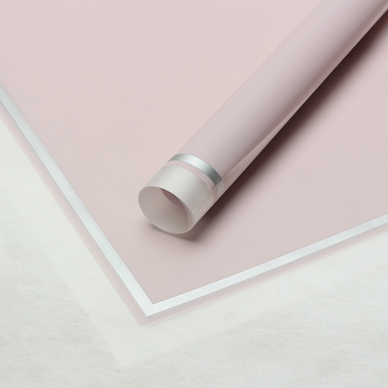 Huaxi transfronterizo Han Bundle de papel volador de película de gel de envoltura de flores impermeable florista suministros de flores papel de envoltura de ramo