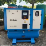 木工四合一永磁螺杆空压机激光切割专用螺杆式一体压缩机空压机