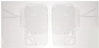 Electric Motorcycle Handlebar Covers, Winter: Handlehold cover - pvc-rainproof-film-one-size-fits-all