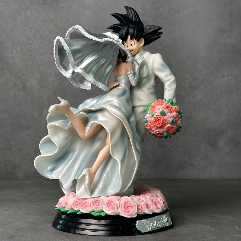 Siete bolas de dragón GK Gokong vida Gokong Kiki boda escenas de boda estatuas hechas a mano adornos modelo al por mayor