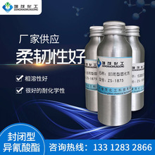 水溶性封闭异氰酸酯固化剂ZS-1875 低温解封固化剂 电泳漆固化剂
