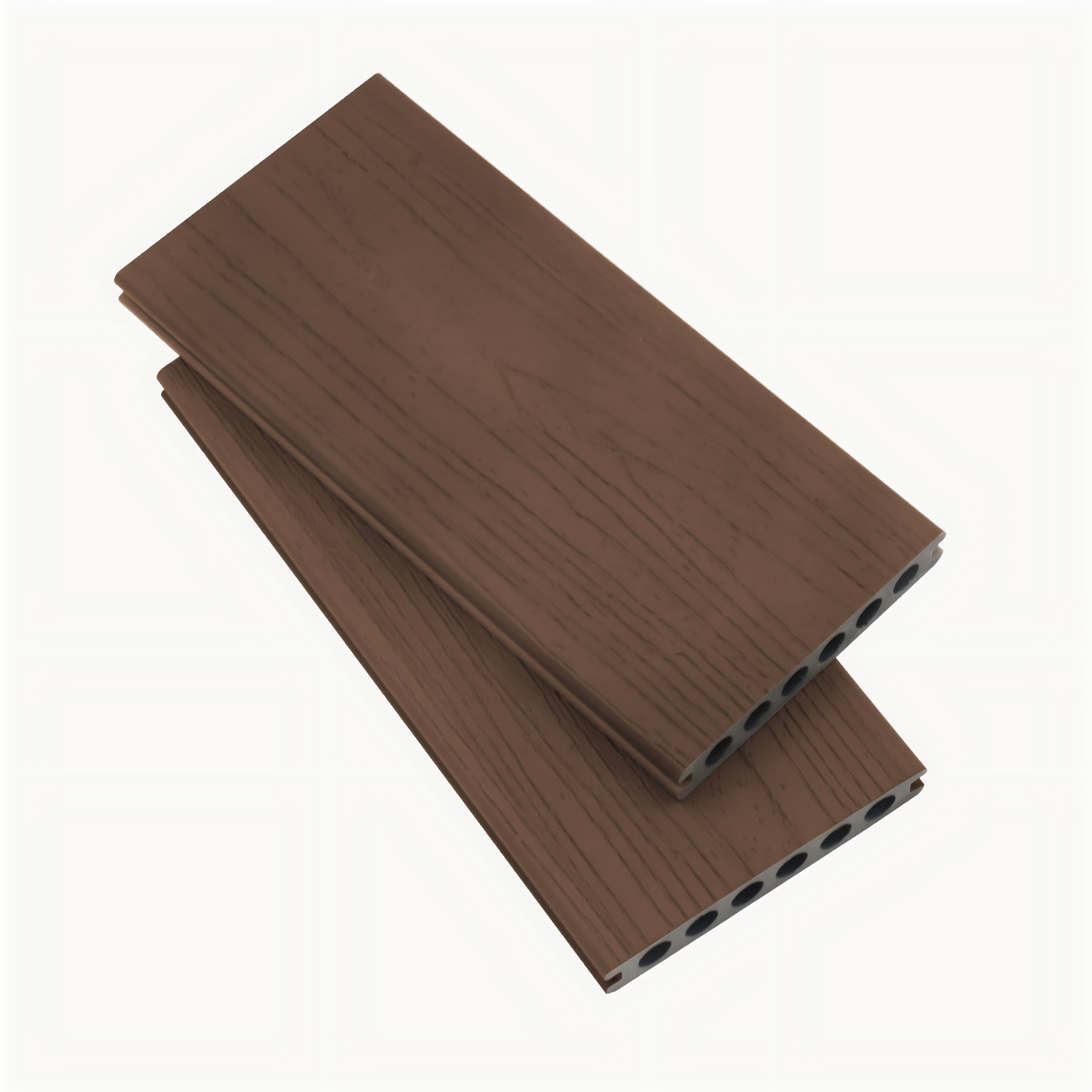 Barandilla de madera y plástico WPC Barandilla impermeable para macizos de flores al aire libre Jardín Huachi Valla de jardín Valla de madera de plástico