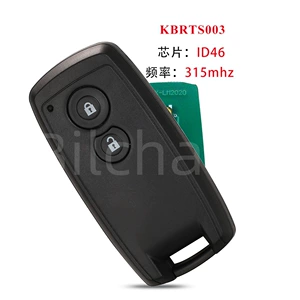 Kbrts003 Suzuki Swift 2 düyməli smart kart avtomobil açarı 315Mhz Id46