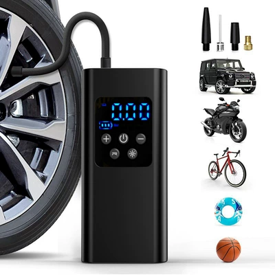Avtomobil üçün simsiz portativ yüksək təzyiqli güclü elektrik şin nasosu