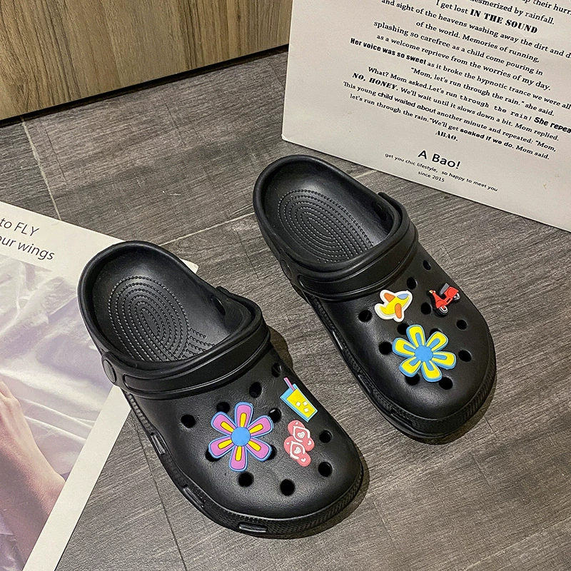 Beach summer trend mesh slippers, soft sole, internet celebrity