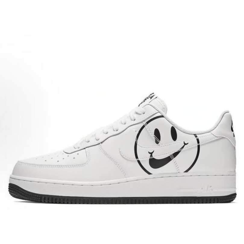 Zapatos Putian Chunyuan Air Force No. 1 cabeza de piel de vaca clásica baja zapatos blancos para hombres y mujeres zapatos casuales de skate