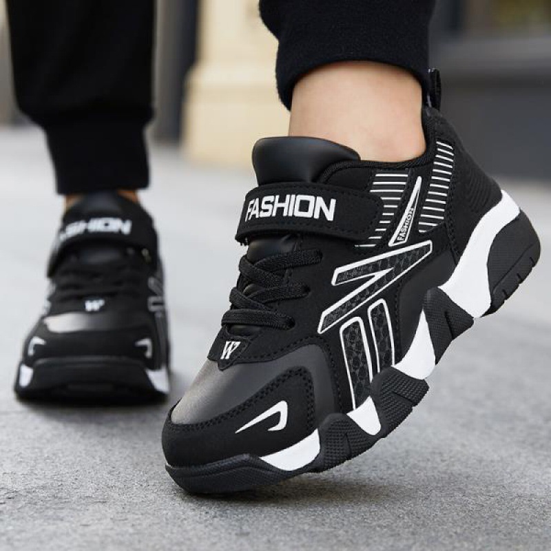 4-15 años de edad, zapatos de los niños de primavera, Otoño e Invierno zapatos para niños impermeable medio y grande niños zapatilla de deporte de los niños del estudiante zapatos para correr hombres