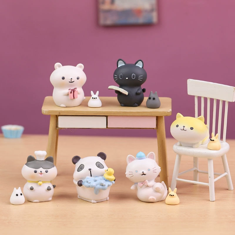 Миньфигурка, настольная игра, кукла, украшения, котик, на удачу, кот