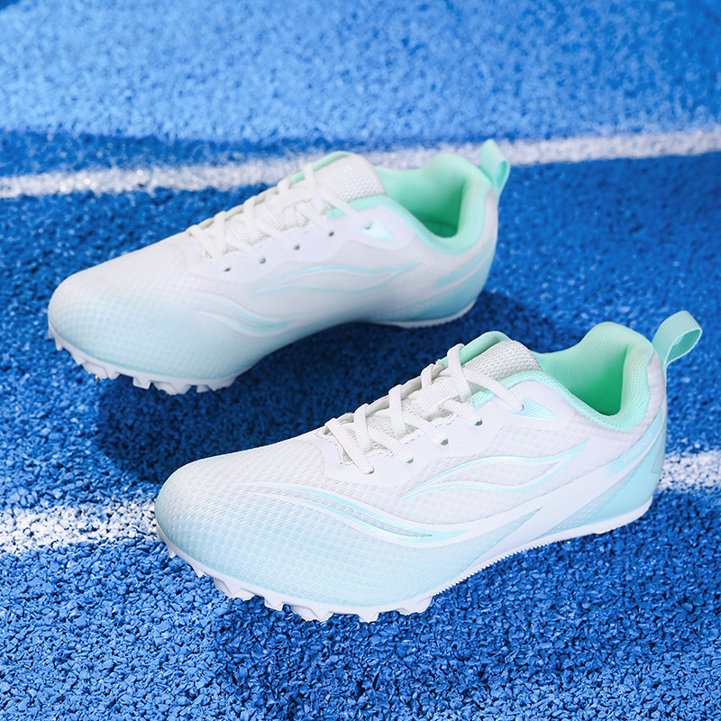 Zapatillas de Atletismo con Clavos de 7 Clavos de Microfibra y Caucho, Ligeras, para Pista de Atletismo