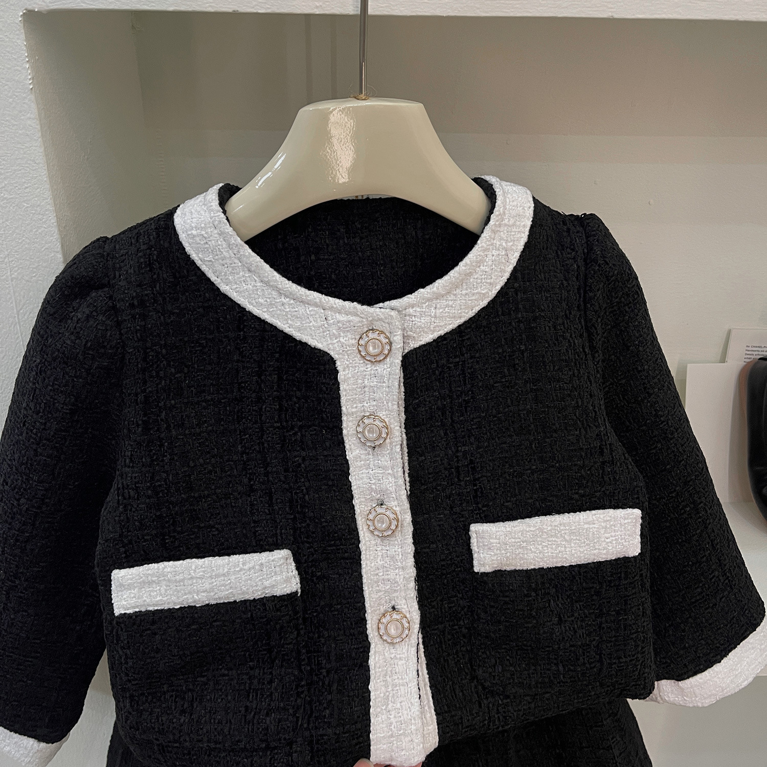 Ensemble jupe fille style coréen pour la saison d'automne_voghion.com