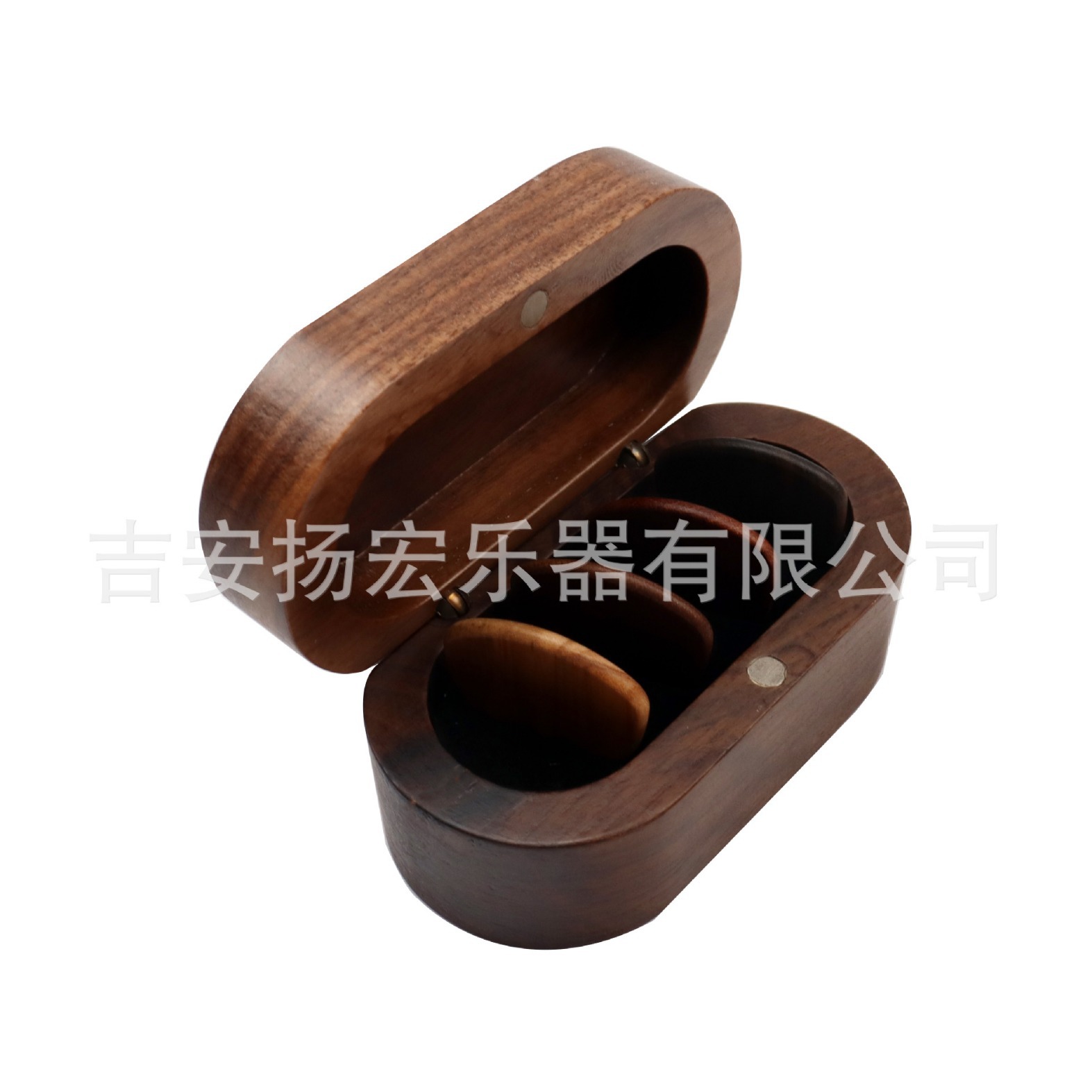 Guitarra Pick caja de almacenamiento guitarra Pick guitarra caja de madera guitarra Pick caja guitarra eléctrica Pick