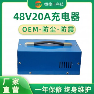 48V25A Sightseeing Car Patrol Car 72V25A Four-Wheel Floor Scrubber Pulse Charger Hengjunfeng Technology Lithium Battery