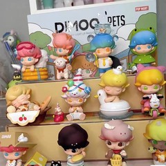 POPMART泡泡玛特盲盒Dimoo宠物度假系列手办玩具公仔桌面摆件礼物