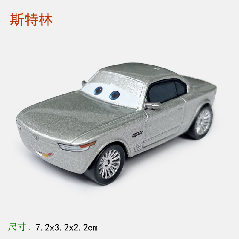 Coches de carreras, rallye, rayo, McQueen, coches modelo, juguetes para niños, pequeños autos deportivos