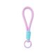 Explosive creative color matching nylon woven hand rope plush pendant mobile phone bag pendant DIY accessories wholesale