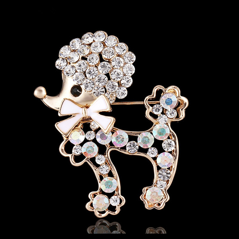 Spilla di cristallo con fiocco di diamanti personalizzato in stile coreano, spilla versatile per abbigliamento_voghion.com