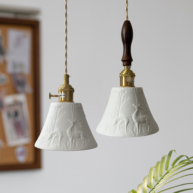 Jug Jug Juggernaut estilo japonés retro silencioso ventano candelabrado cerámica de latón simple puerta de entrada comedor bar dormitorio candelabrado cabecera