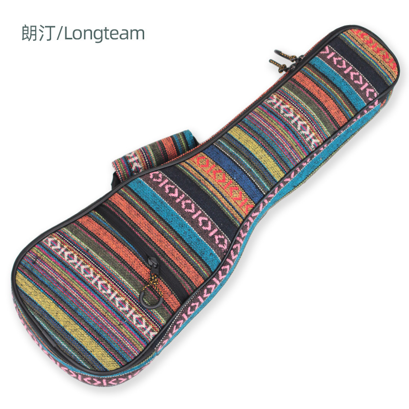 21/23/26寸乌克丽丽加棉双肩琴包 尤克里里ukulele加厚民族风琴套