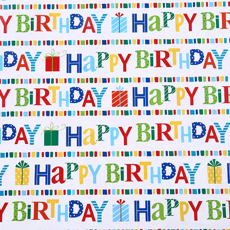 Cumpleaños Inglés *50*70cm