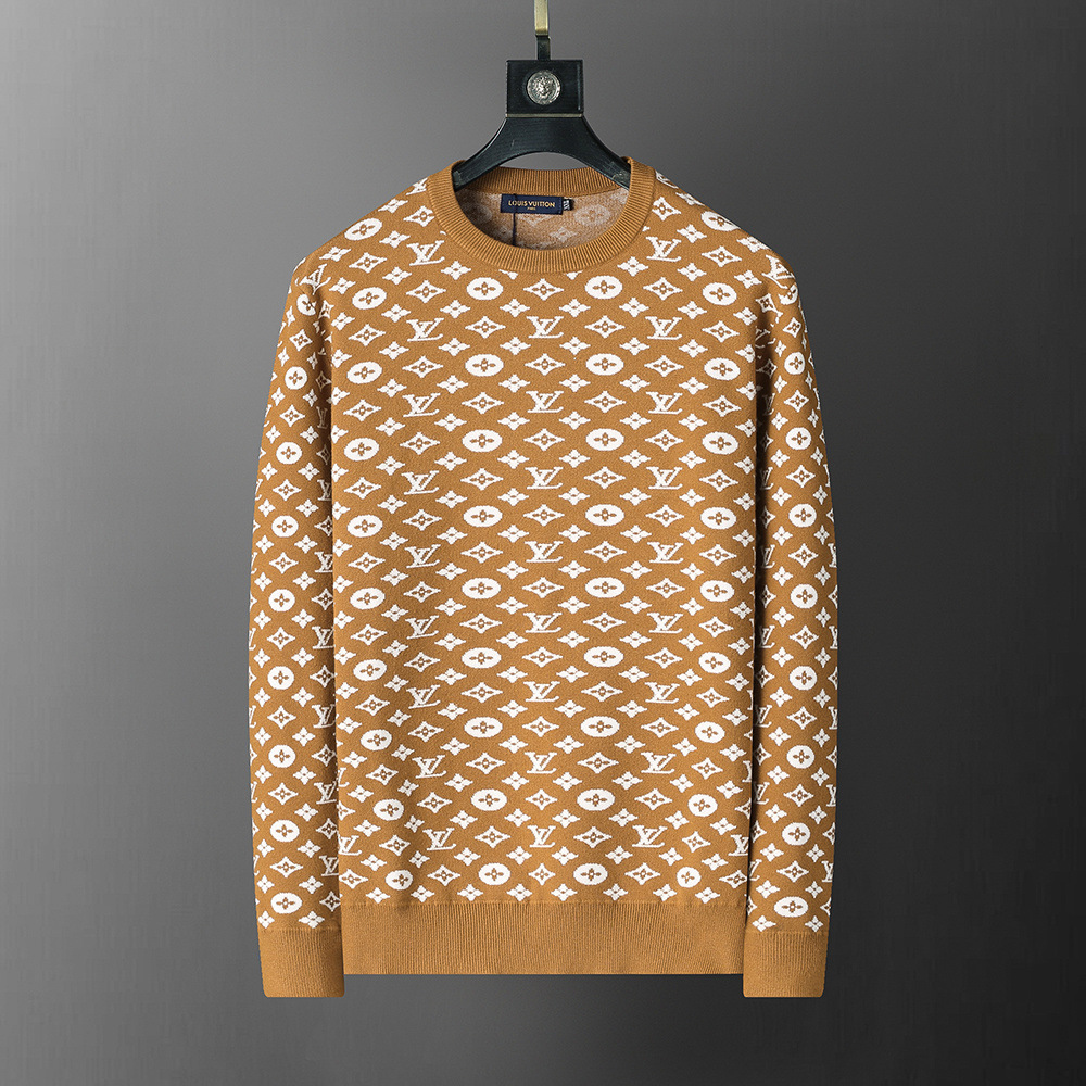 High-quality cross-border 2025 chaqueta de punto chaqueta suéter de manga larga temperamento masculino un cabello