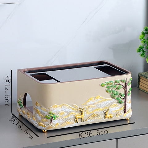 Khaki small pine deer single layer