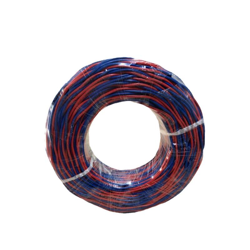 Household Copper Core Rvs Twisted Pair Oxygen-Free Copper Flower Wire Rubber Insulated Power Cable Fire Monitoring Wire