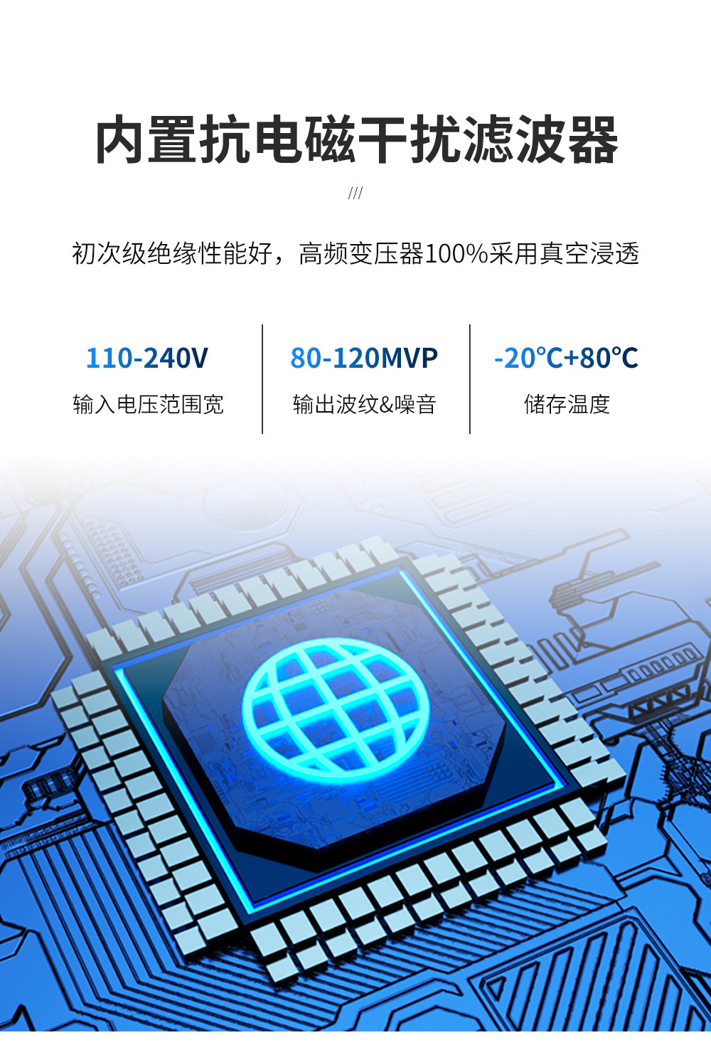 12W可拆卸充电头