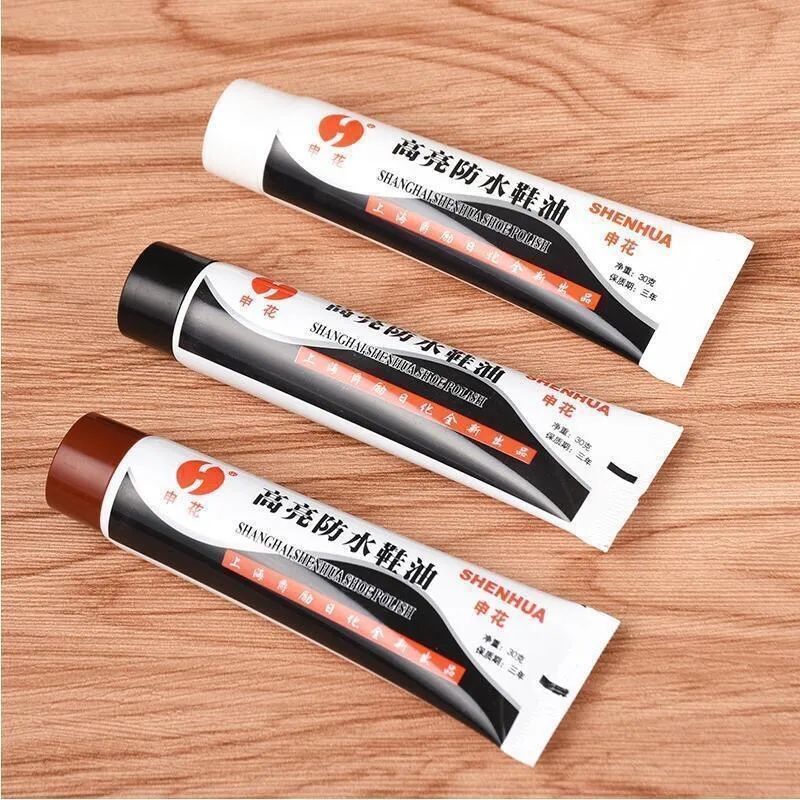 Zapatos negro incoloro zapatos de cuero aceite de mantenimiento de cuero cepillo zapatos limpieza ropa de cuero cuidado de limpieza crema general impermeable reducción de aceite