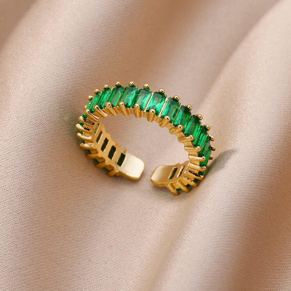 6g Weight Rhinestones Inlay Material Rings Classification One Size Ring Size 1 Piece Quantity Holiday, Daily Occasion Copper Material Solid Color Pattern All Seasons Season Women's Gender Inlay Design Simple Style Style Copper Inlay Solid Color Rhinestones Rings 6