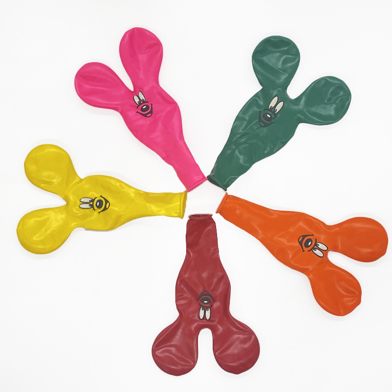 Gran por mayor globo alienígena de dibujos animados globo juguetes para niños fiesta de cumpleaños decoración parque mercado nocturno puesto juguetes empujando