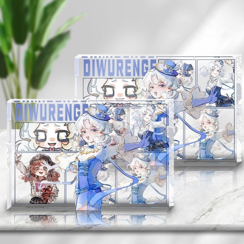 5つの人格コレクションキャラクターファンアクリルクリエイティブコミックレンガ二次元デスクトップ装飾品ギフト女性と男性向け|undefined