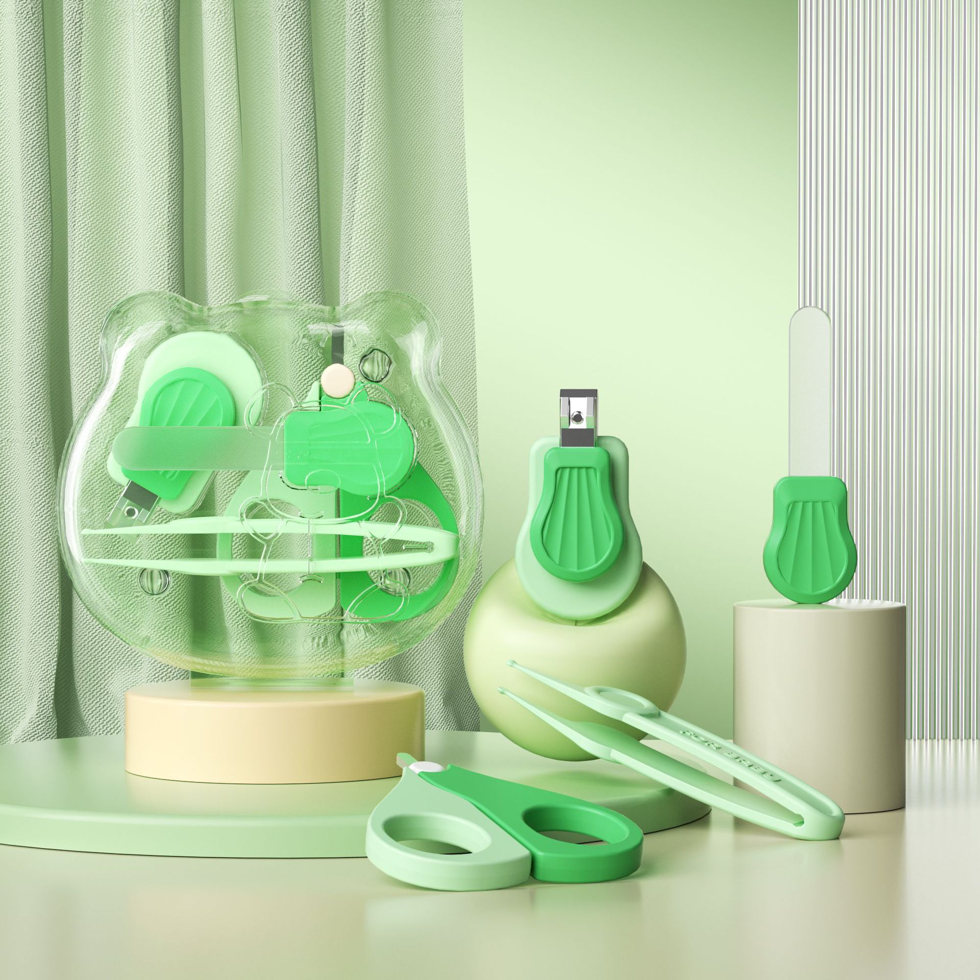 Боевой медведь-зеленый