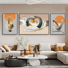 客厅沙发后背景墙装饰画2024新款现代简约高档大气轻奢高级感挂画