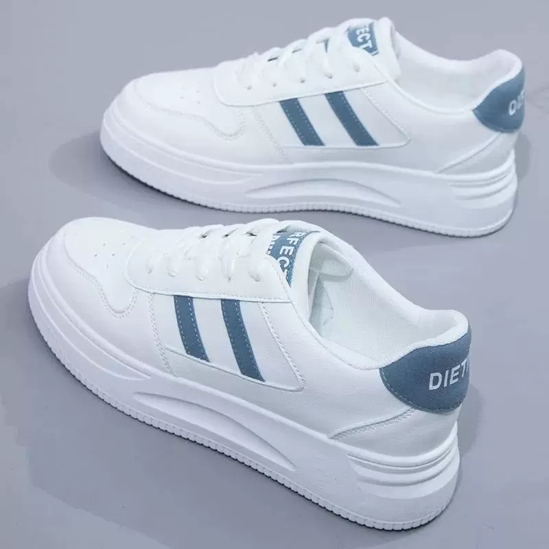 White shoes, universal footwear for elementary school students, sneakers, sports shoes for leisure, new collection