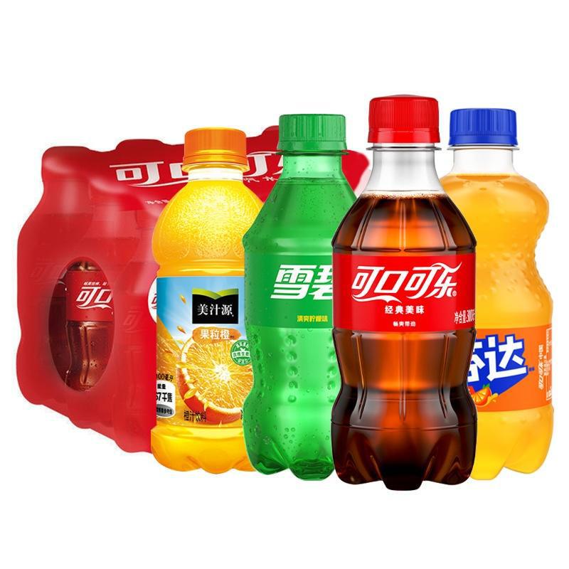 Coca-Cola Sprite Fanta Orange Carbonated Drink 300ml*6*12 Bottles Full Box Small Bottled Soda Drink Coca-Cola Sprite Fanta Orange Carbonated Drink 300ml*6*12 Bottles Full Box Small Bottled Soda Drink