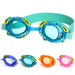 Children's Swim Goggles Unisex Swimming Goggles Cute Cartoon High Definition Waterproof Anti-Fog Swim Goggles Factory Wholesale