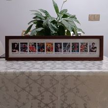 拍立得彩虹相纸纪念情侣相框迷你sq方形相纸闺蜜照片礼物相架挂墙