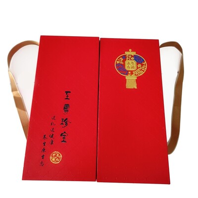 Ginseng Gift Five treasures gift box Forest Senate Schisandra chinensis Velvet Ginseng flowers Tianma piece
