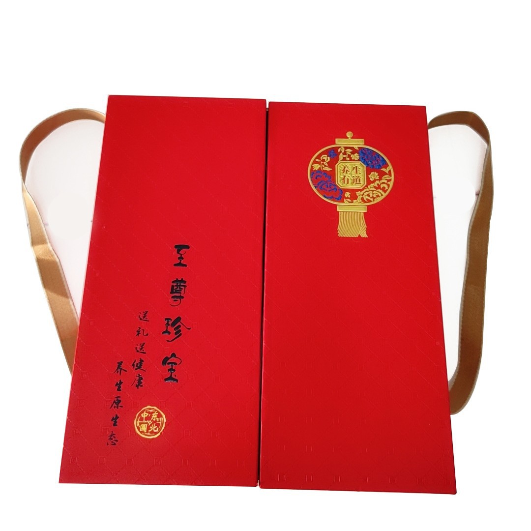 Ginseng Gift Five treasures gift box Forest Senate Schisandra chinensis Velvet Ginseng flowers Tianma piece