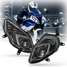 摩托车LED大灯适用2015-2018 BMW S1000RR改装宝马前灯E-Mark认证