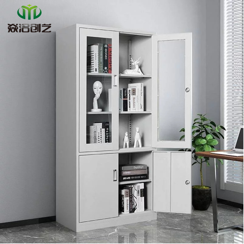 Thickened Iron File Cabinet with Lock Office Storage File File…