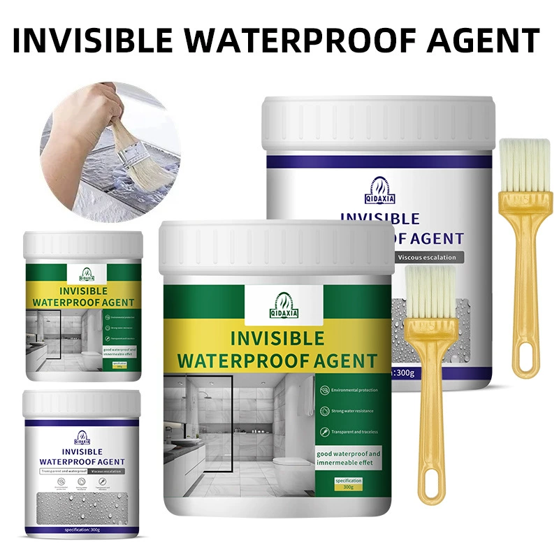 Трансграничная поставка прозрачного водостойкого клея для наружных стен, герметичного клея для ванных комнат, водонепроницаемого клея для пола без кирпича, нанопокрытия.
