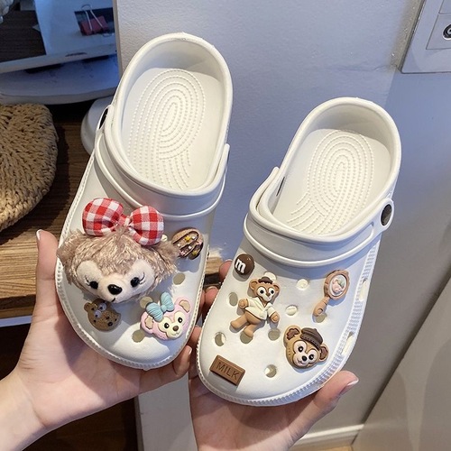 Hollow Shoes Buckle Accessories DIY Decorative Shoe Flower Accessories Cartoon 3D Stereo Shoe Buckles Detachable Finished Product