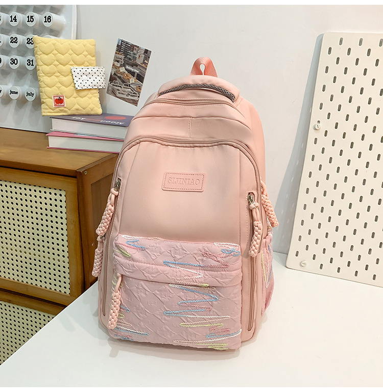 かわいいかばん中学校の女子学生2025新型高颜値大容量丈夫で長持ちする高校の小学生のランドセル|undefined