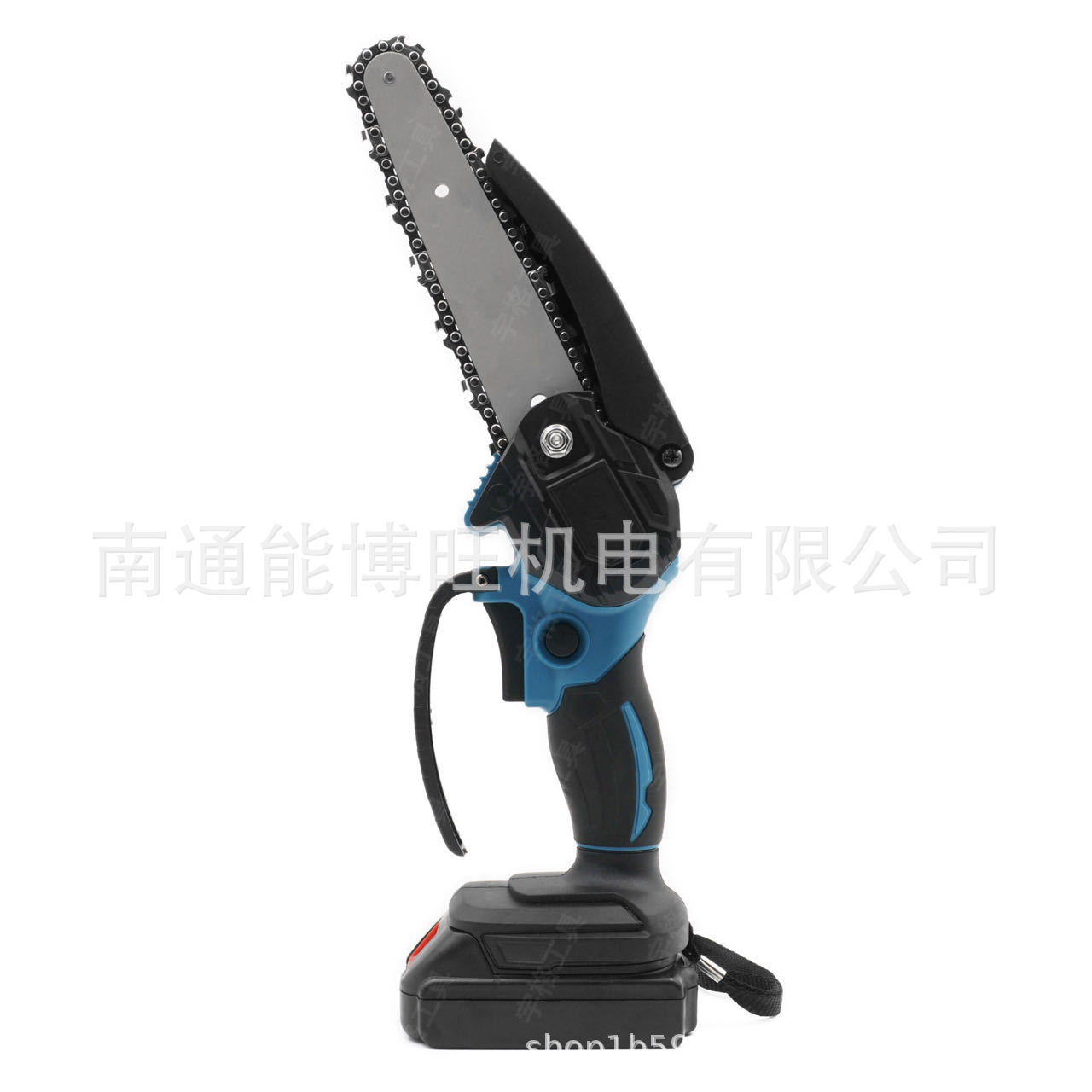 Sierra eléctrica sin escobillas de 4 pulgadas Sierra de cadena eléctrica portátil recargable Sierra de registro pequeña inalámbrica al aire libre Sierra de poda de árboles de corte de mano única